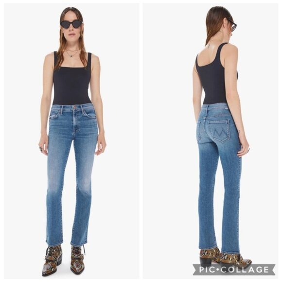 MOTHER Denim Playing Rough The Insider Flood Women’s size 31 - Picture 16 of 16